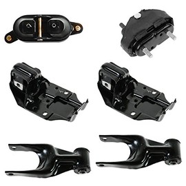 TRQ TRQ Complete Engine Transmission Torque Mount Set Kit for Chevy Pontiac Oldsmobile