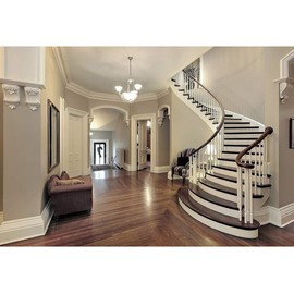 Leyiyi 20x10ft Living Room Photograpphy Backdrop Interior Sofa Stairway Stairs in Home Vinyl Photography Background City Villa Apartment Decor Indoor Home and House Design Photo Shoot Studio Props