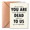PTRUKD, Funny Cards for Departing Coworker, Cute Retirement Card Gifts,