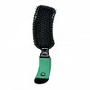 Soft, Cushioned Rubber Hair Brush (Large, Random Color) Brush 2ea