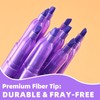 Cgerma Purple Highlighters, 36 Pack, Chisel Tip Highlighter Pack, Quickly