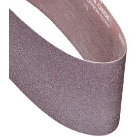 Norton 78072727986 BenchStand Abrasive Belt, Cotton Fiber Backing, Aluminum Oxide, 48" Length x 6" Width, Grit 40X Extra Coarse (Pack of 10)