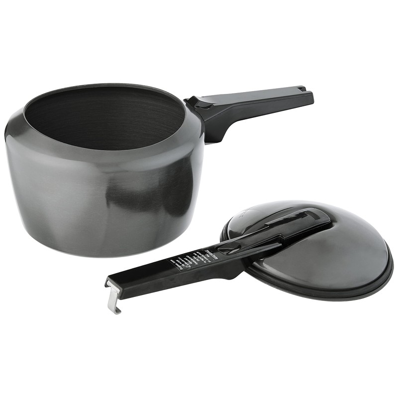 Hawkins Futura 3 Litre Pressure Cooker, Hard Anodised Inner Lid