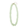 Mud Pie, Sea Green, 12" Glass Beads