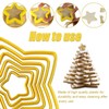 WYRGQIQN All-Inclusive Cookie Cutters Set 6Pcs Versatile The Cookie Cutter,