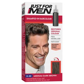 Just For Men Shampoo-In Haircolour H-40 Medium-Dark Brown