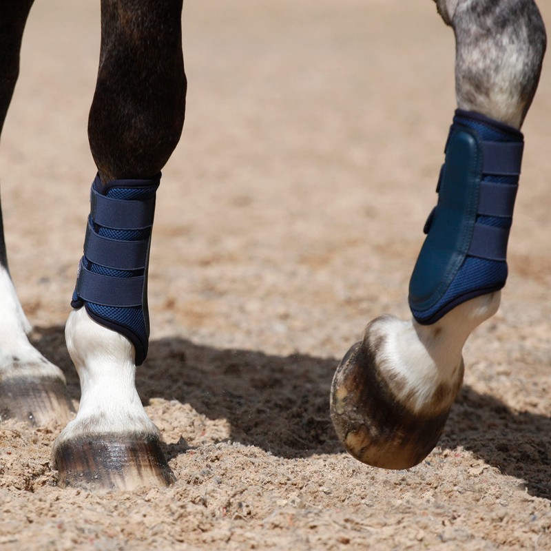 Masta Air-Flux Horse Brushing Boots - Training Neoprene Protective Wrap