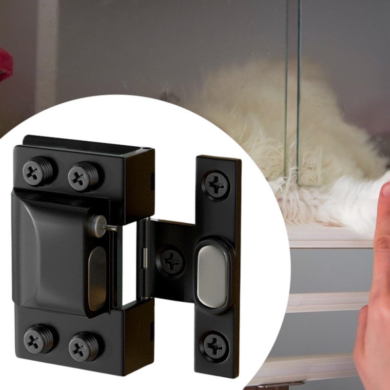 LOVIVER Frameless Pivot Glass Door Hydraulic Hinge Replacement for Cupboard