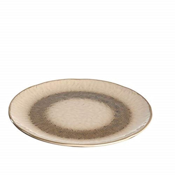Leonardo Matera 018534 Ceramic Plate, Dishwasher-Safe Dinner Plate with Glaze,