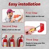24 Pack Fire Extinguisher Mount Universal Bracket 5 to 40