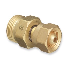 GSParts Western CGA-200 MC Acetylene Cylinder/Tank to CGA-520 B Regulator, Adaptor # 314