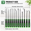 Automotive Pick and Hook Tool Set for O-Ring, Seal and