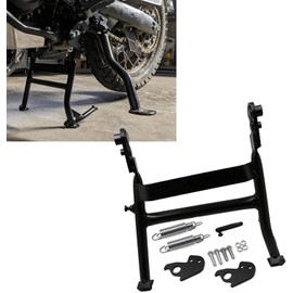 Worldmotop KLR650 Center Stand,Black Kickstand Foot Center Stand Support for Kawasaki KLR650 2008-2018 (Black)