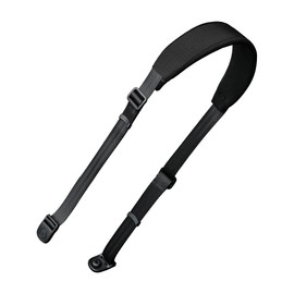 ALPAKA Padded Shoulder Strap - Adjustable, Removable Crossbody Strap for Purses, Handbags & Sling Bags - Made with Durable Axoflux 210D Nylon - Comfortable Cushioned Design for All-Day Wear,Black