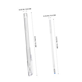 KOMBIUDA 1set Multifunctional Eyebrow Mapping Pens Refills Fine Tip Tattooing Tool for Precise Eyebrow and Lip Position Marking for Beauty Salons and Tattoo Shops