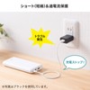 Sanwa Supply ACA-IP87W USB Charger USB A x 1 Port