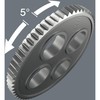 Wera Zyklop Speed Ratchet 8000 C Black Edition, 1/2 Inch