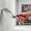 LSGZJZY Masonry Steel Margin Trowel, Carbon Steel, 8 x 2