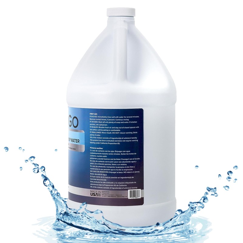 Steam and Go Unscented Demineralized Water - Cleaning Solution for