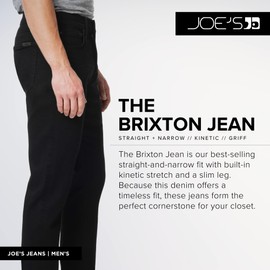 Joe's Jeans Men's Brixton Straight and Narrow Leg Jean, Griff, 40W x 34L