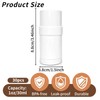Deodorant Containers, Plastic Empty Deodorant Tubes Refillable Twist Up Deodorant