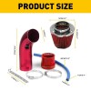 ZERO TOWN Cold Air Intake Filter Induction Kit Pipe Power