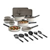 bella 21 Piece Kitchen Set with EverGood™ Ceramic Nonstick Coating​,