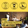 Good Mask Co.Good Comfort Adult Face Masks FFP2 Mask, Disposable