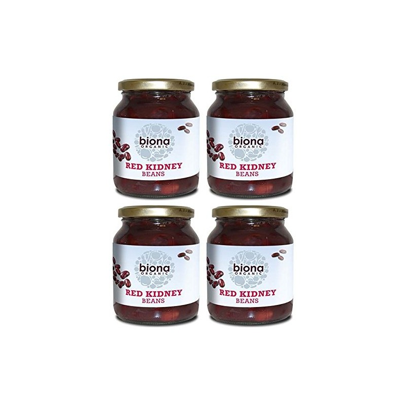 (4 PACK) - Biona - Org Kidney Beans | 350g