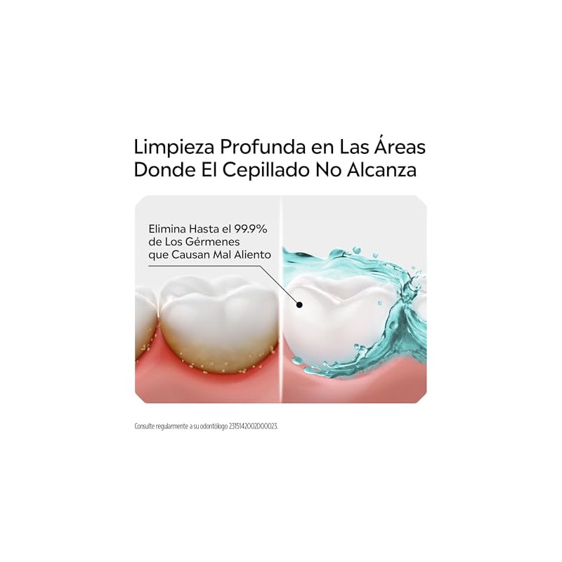 Listerine, Enjuague Bucal Cool Mint Zero Alcohol 500 Ml