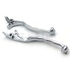 HTTMT MT241-010- Chrome Brake Clutch Skull Hand Levers Compatible with
