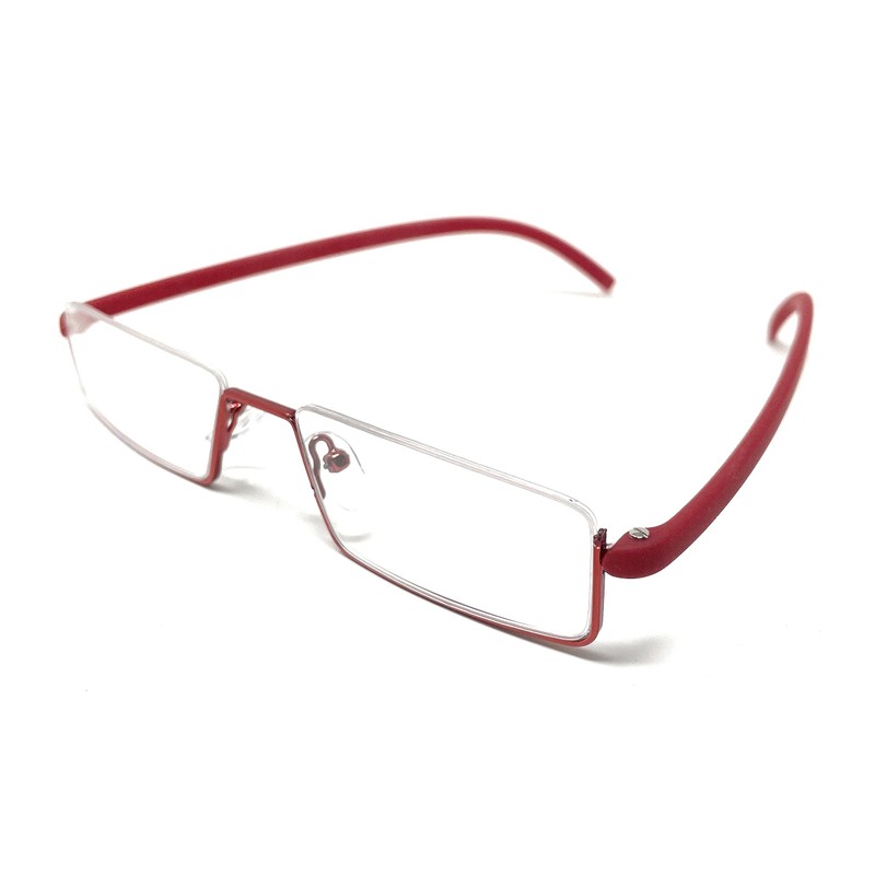 TOKYO GOODS MARKET Square Underrim Date Glasses with Lens Bottom