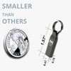 MOSDART Waterproof 32GB USB2.0 Flash Drive, FAT32 Metal Memory Stick