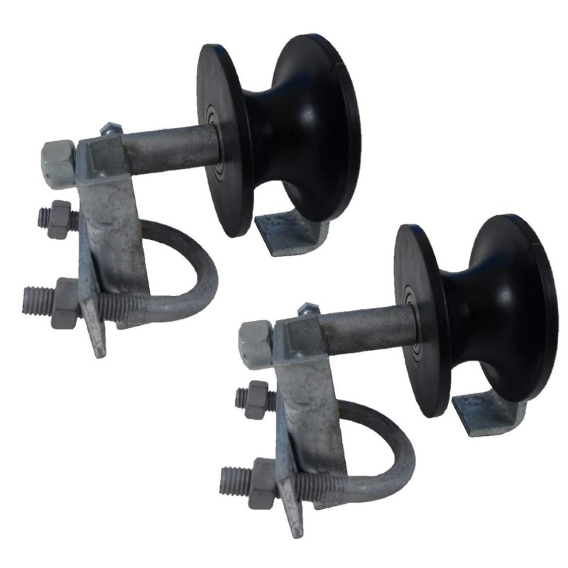 Chain Link Rolling Gate Kit - Wall Mounted - Nylon