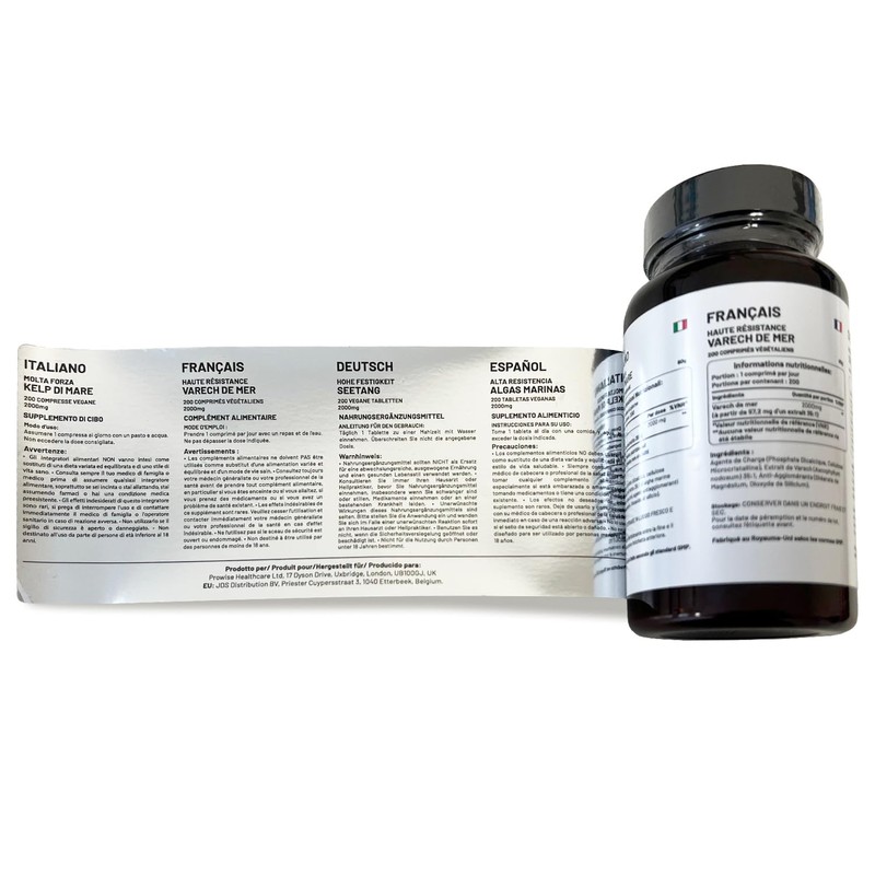 Sea Kelp 2000mg 200 Vegan Tablets | Natural Source of