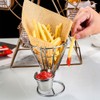 CNQLIS 2Pcs French Fry Holder French Cone French Fries Basket
