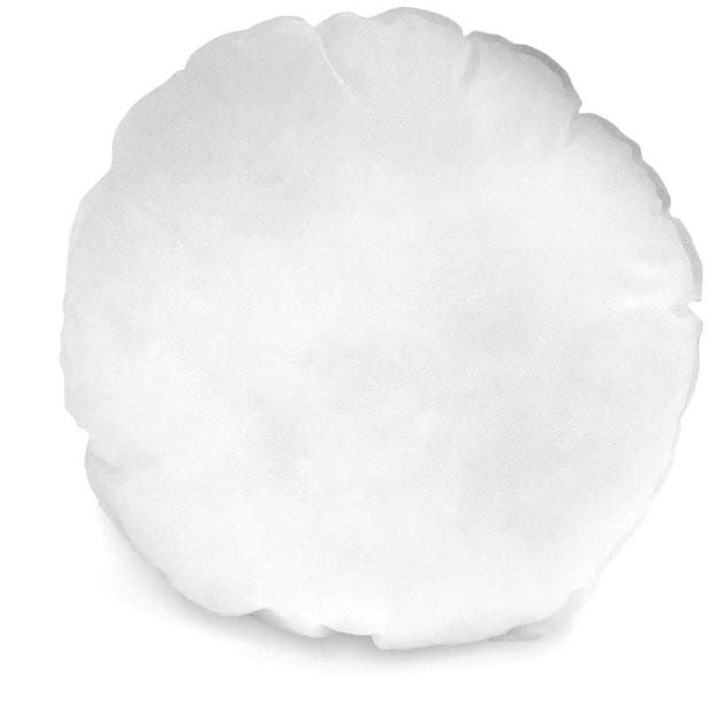 Pillow Insert 14" Round Polyester Filled Standard Cover