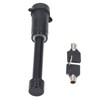 5/8 inch 3-1/2 inch long pin hitch lock, premium zinc