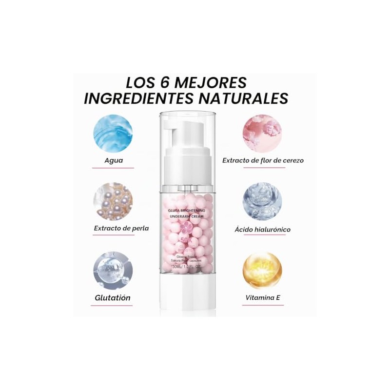 piezas de crema iluminadora potenciadora de glutamato, crema iluminadora para