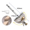 JCFANTS Table Saw Miter Gauge, Aluminum Alloy Miter Bar, 27