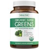 Healths Harmony USDA Organic Greens Powder (180 Tablets) Convenient Pills
