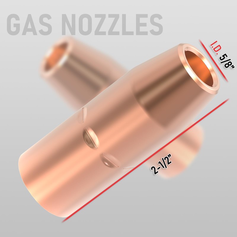 YESWELDER MIG Welding Gun Accessory Kit .045" Tip-Nozzle-Diffuser for Miller