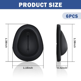 Car Cup Holder Insert/Holder Position Limiter - Anti Shake Silicone Car Coasters Bottle Stabilizers with Self-Adhesive - Car Must Haves Cup Holder Inserts for Car Truck SUV (6PCS)