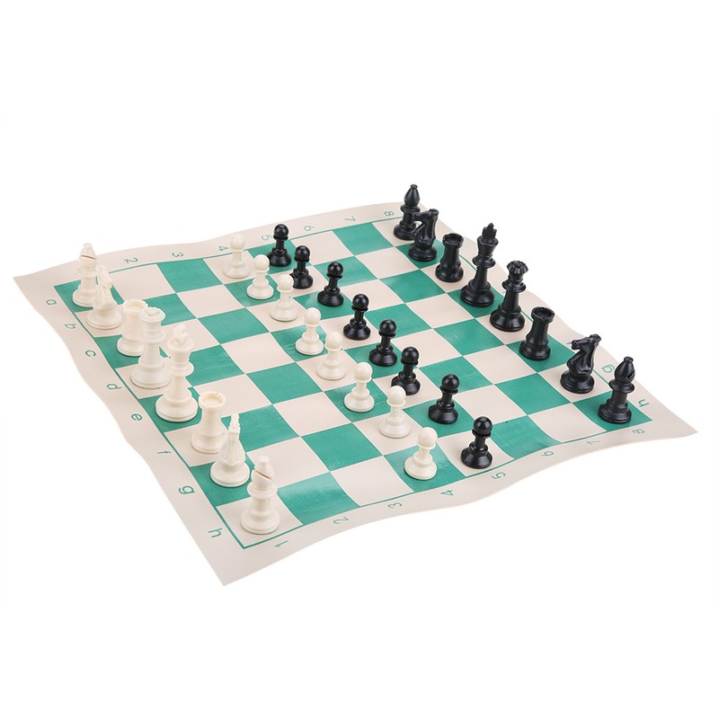 Portable Chess Set with Backpack Promote Children 's Intelligence Game