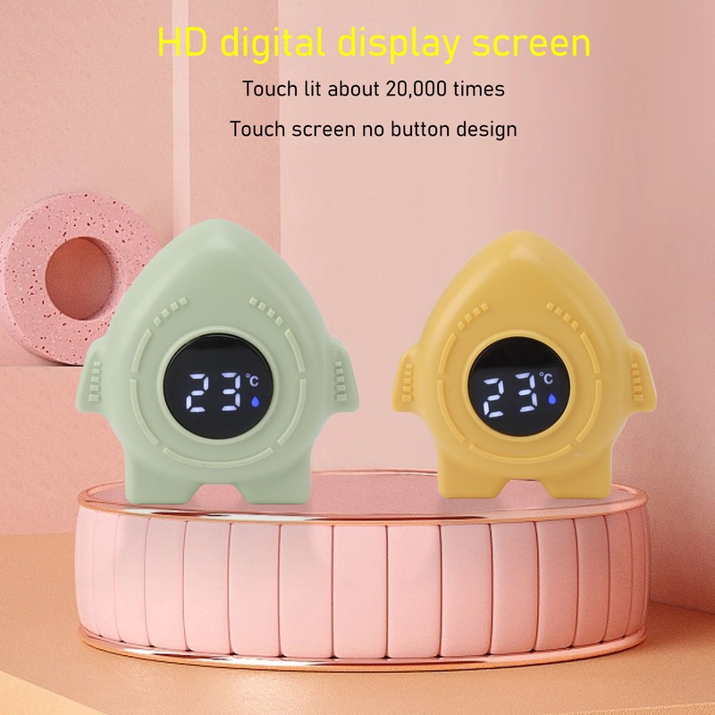 Baby Bath Thermometer Intelligence Electronic Digital Water Temperature Thermometer Yellow