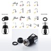 Pack of 2 Tap Extension, Tap Aerator, Tap Attachment, Rotating