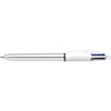 BIC Shine / 1 Pen 4 Colours White / Metallic