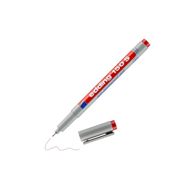 Edding 150 S Non-Permanent Pen 0.3 mm Red