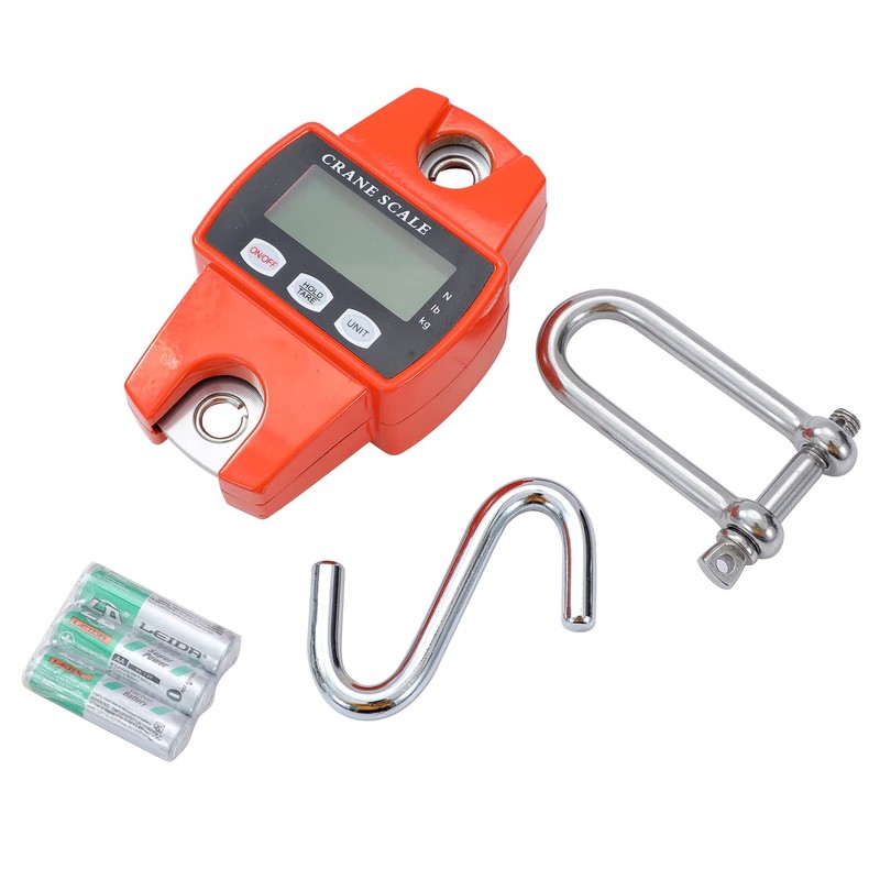Aim Tools Digital Hanging Scale 300kg/660lbs Heavy Duty Portable Luggage