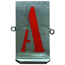 Vigor 4033018 Stampi/Lettere Lamiera Zincata, 27 Lettere Art. 605